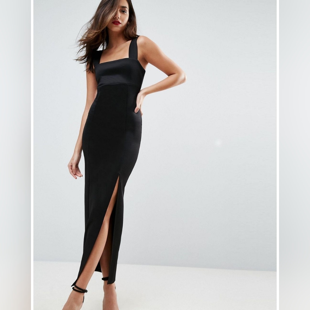 Elegant Black Evening Dress